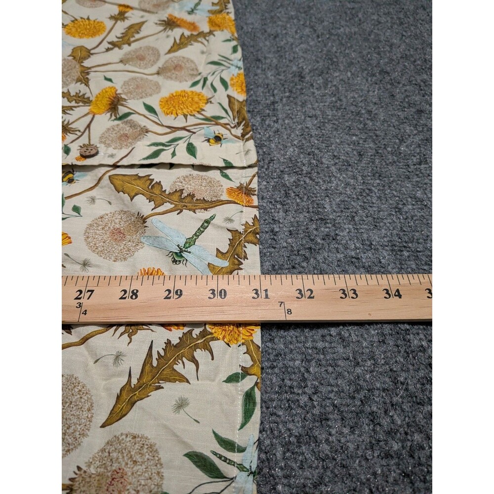 Yiume Shirt Mens XL Hawaiian Dandelions and Dragonflies - Picture 5 of 7